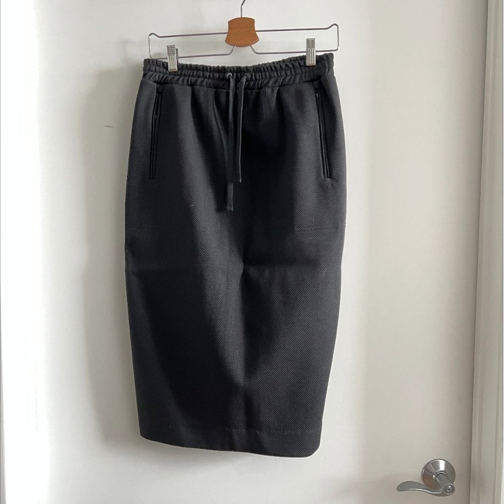 COS Tie front midi skirt with back slit